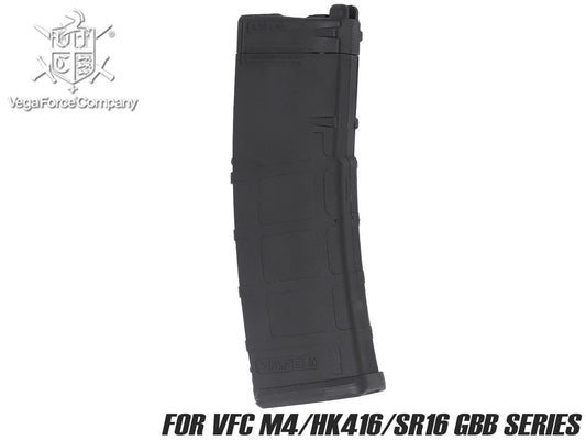 VFC M4/HK416GBBR共通 30連スペアマガジン (V-MAG V3) BK【レターパック可】