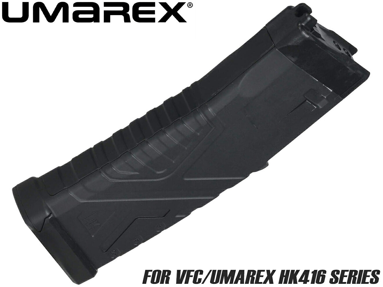 Umarex HK416GBBR共通 HK Gen.3 30連スペアマガジン (HKmarking) BK [VFC OEM] [カラー：ブラック / RAL8000]