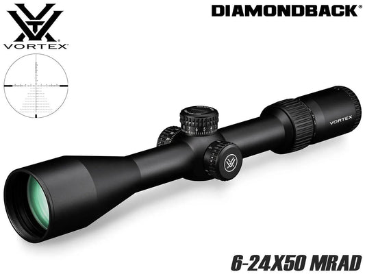 VORTEX Diamondback Tac FFP 6-24X50 MRAD ライフルスコープ