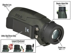 VORTEX Solo 単眼鏡 [倍率×対物レンズ径：10x25 / 8x25 / 10x36 / 8x36]