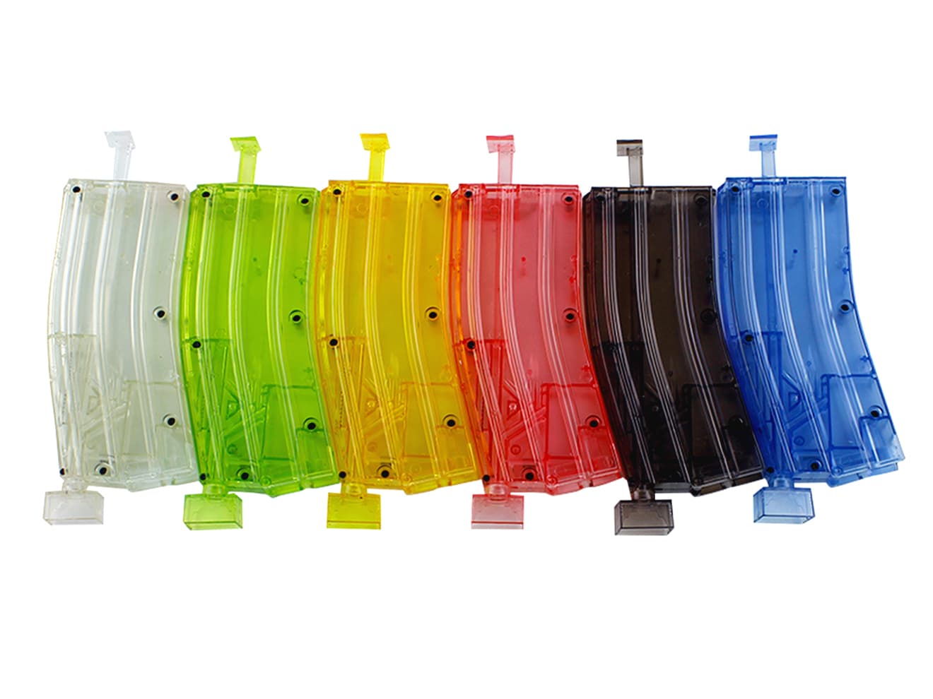 WoSporT 5.56マガジン型 BBローダー 470Rds [カラー：ブラック / ブルー / クリア / グリーン / ピンク / イエロー]