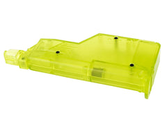 WoSporT ピストルマガジン型 ラージBBローダー 155Rds [カラー：ブラック / ブルー / クリア / グリーン / ピンク / イエロー]