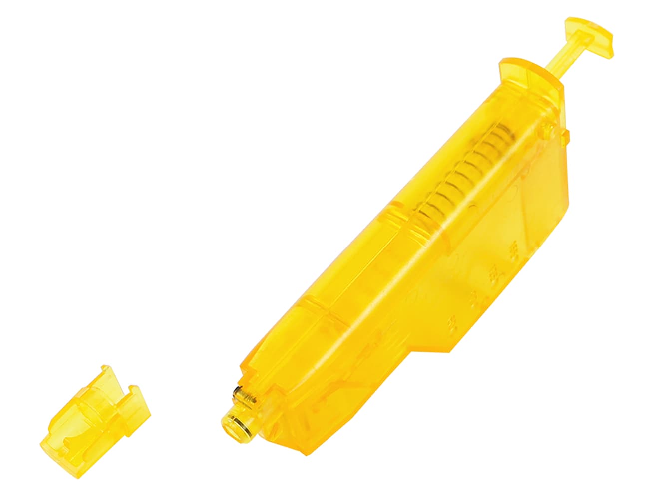 WoSporT ピストルマガジン型 ラージBBローダー 155Rds [カラー：ブラック / ブルー / クリア / グリーン / ピンク / イエロー]