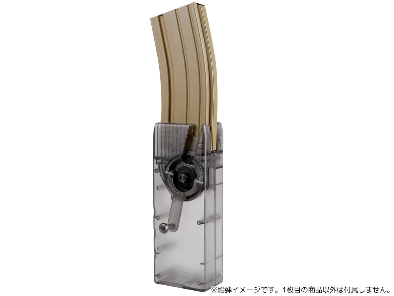 WoSporT ハイスピード リールBBローダー 1000Rds M4 [カラー：ブラック / クリア / コヨーテ / スモーク / クリアブルー / スモークイエロー / レッド / タン]