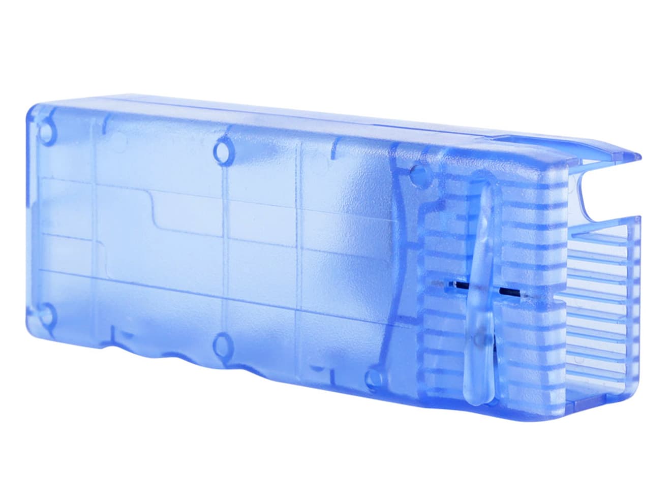 WoSporT ハイスピード リールBBローダー 1000Rds M4 [カラー：ブラック / クリア / コヨーテ / スモーク / クリアブルー / スモークイエロー / レッド / タン]