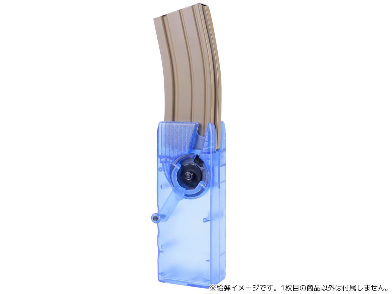 WoSporT ハイスピード リールBBローダー 1000Rds M4 [カラー：ブラック / クリア / コヨーテ / スモーク / クリアブルー / スモークイエロー / レッド / タン]