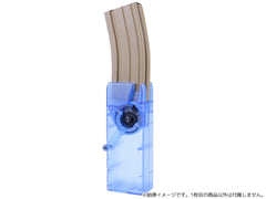 WoSporT ハイスピード リールBBローダー 1000Rds M4 [カラー：ブラック / クリア / コヨーテ / スモーク / クリアブルー / スモークイエロー / レッド / タン]