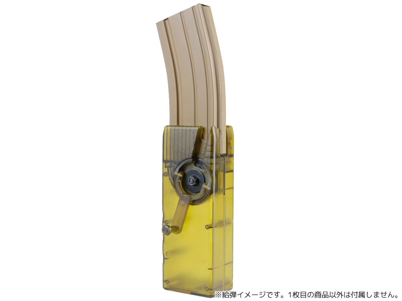 WoSporT ハイスピード リールBBローダー 1000Rds M4 [カラー：ブラック / クリア / コヨーテ / スモーク / クリアブルー / スモークイエロー / レッド / タン]