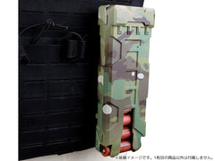 WoSporT 12GA ショットシェルマガジンポーチ MOLLE [カラー：ブラック / クリア / オリーブドラブ / タン]