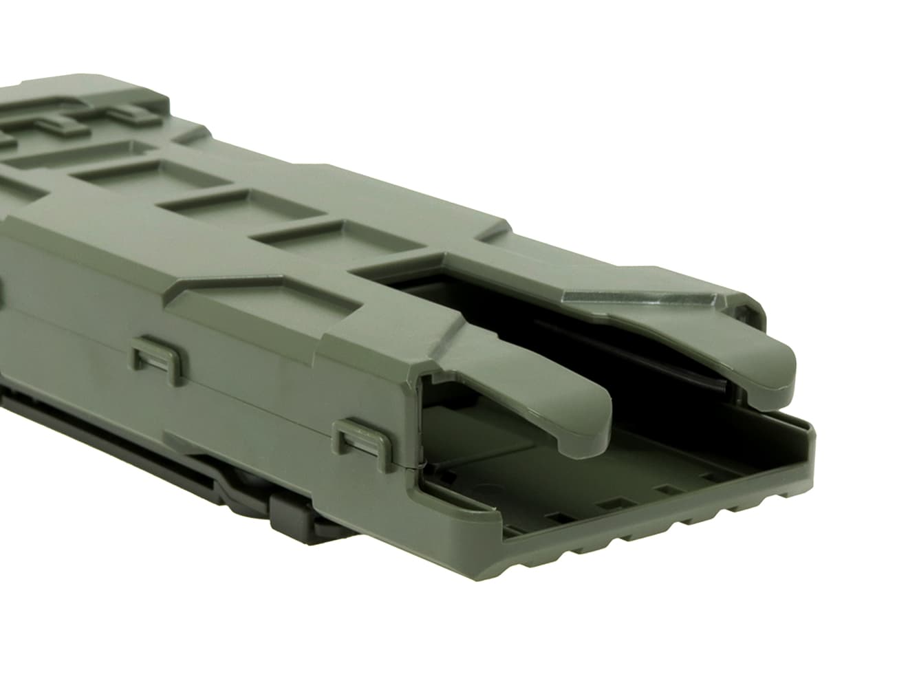 WoSporT 12GA ショットシェルマガジンポーチ MOLLE [カラー：ブラック / クリア / オリーブドラブ / タン]