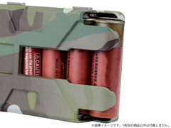 WoSporT 12GA ショットシェルマガジンポーチ MOLLE [カラー：ブラック / クリア / オリーブドラブ / タン]