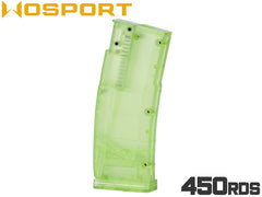 WoSporT P-MAG型 BBローダー 450Rds [カラー：ブラック / ブルー / クリア / グリーン]