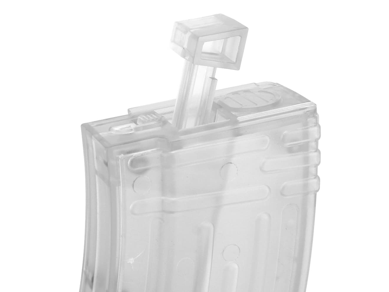 WoSporT AKマガジン型 BBローダー 440Rds [カラー：ブラック / クリア]