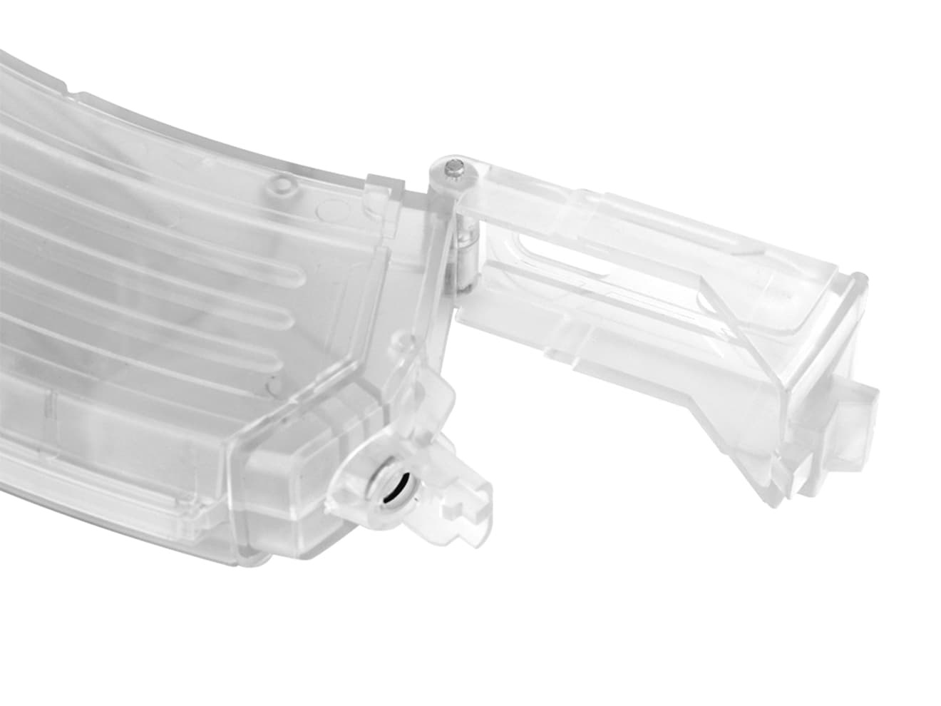 WoSporT AKマガジン型 BBローダー 440Rds [カラー：ブラック / クリア]