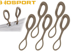 WoSporT ジッパープーラー 5Pcs [カラー：BK / FG / OD / TAN]