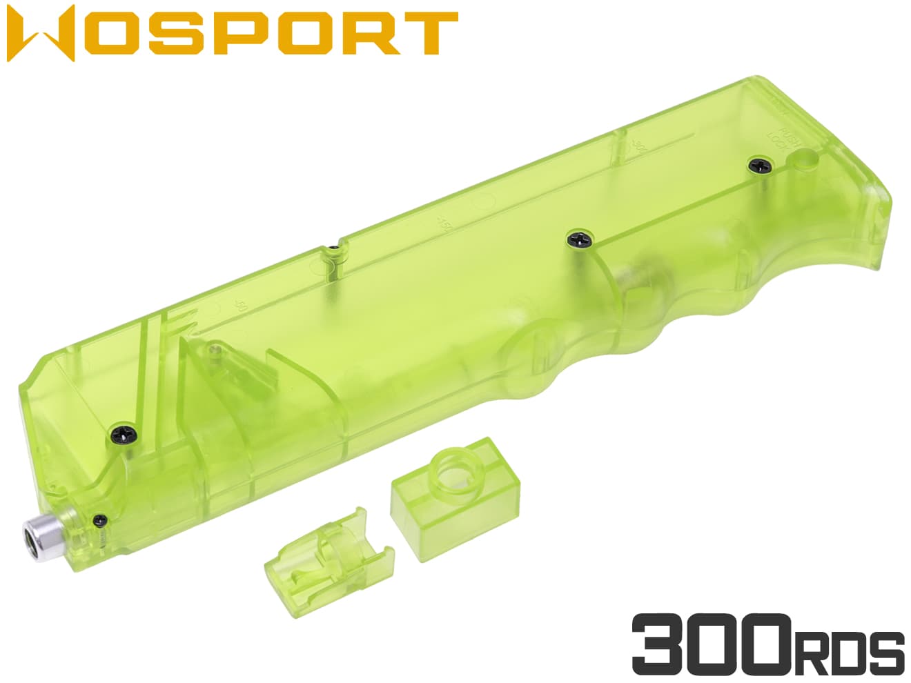 WoSporT エンハンスド クイックBBローダー 300Rds [カラー：ブラック / ブルー / クリア / グリーン / ピンク / イエロー]