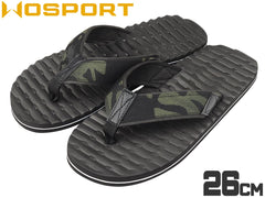 WoSporT タクティカルスタイル ビーチサンダル ブラック [サイズ：24.5cm / 25cm / 25.5cm / 26cm / 26.5cm / 27cm / 27.5cm]