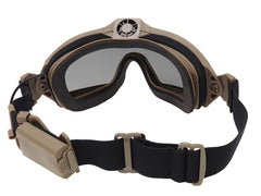 WoSporT タクティカル アンチフォグ ファンゴーグル [カラー：BK / TAN]