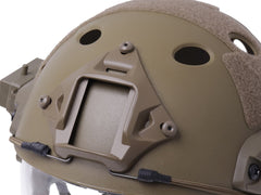 WoSporT FAST CARBONタイプ ヘルメット&パイロットマスク スチールメッシュVer M-SIZE [カラー：BK / TAN]