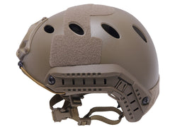 WoSporT FAST PJタイプ ヘルメット ハイグレードバージョン M-SIZE [カラー：BK / TAN]