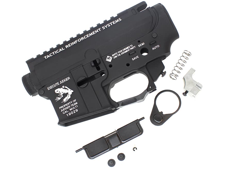 G&P MUR-1アッパー メタルフレーム for WA(ウェスタンアームズ) GBB M4 [マーキング：TROY / VLTOR / VLI]