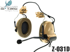 Z-TACTICAL CMTC II タクティカルヘッドセット for FASTヘルメット [カラー：BK / DE / FG]