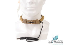 Z-TACTICAL タクティカルスロートマイク [カラー：BK / グレイ / TAN]