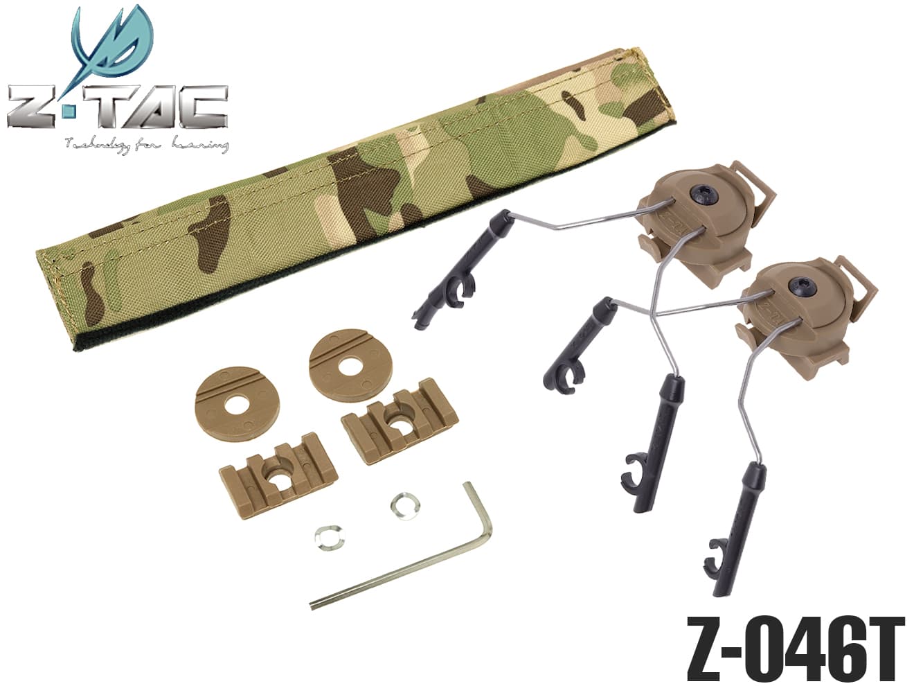 Z-TACTICAL Pt ARCレールアダプター CMTC 1&2 [カラー：BK / TAN]