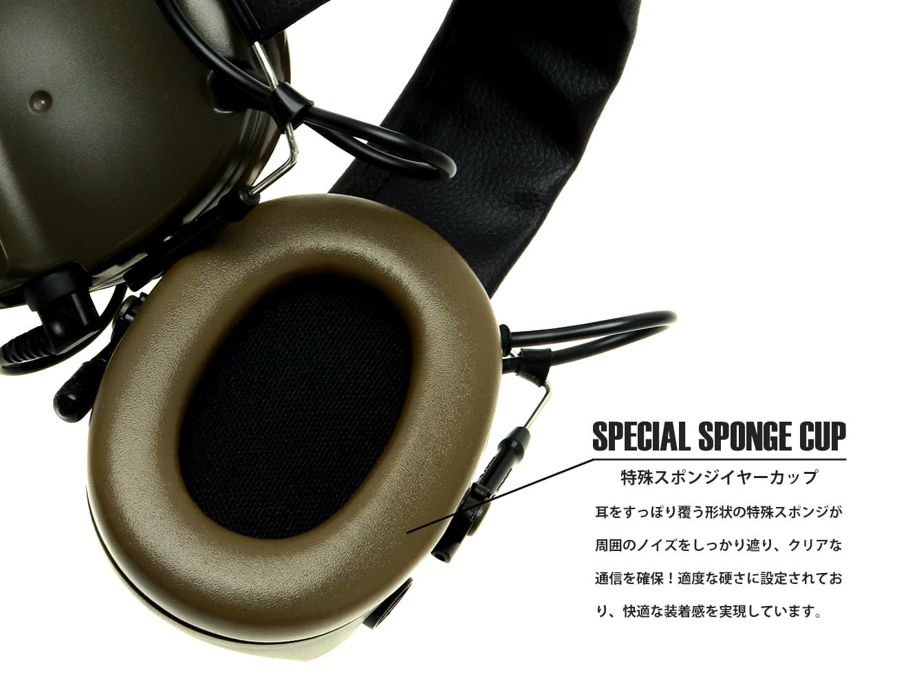 Z-TACTICAL CMTC III タクティカルヘッドセット [カラー：BK / CB / DE / FG]
