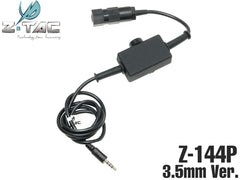 Z-TACTICAL AS SF シングル PTTスイッチ [適合：ICOM / KENWOOD / 3.5mmジャック]