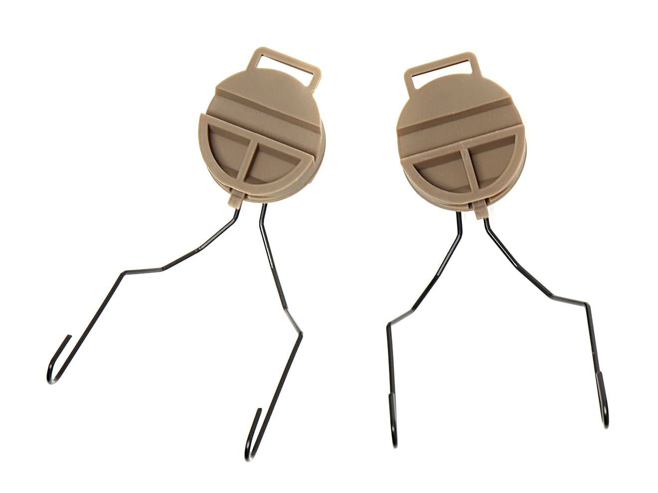 Z-TACTICAL FAST ヘルメット レールアダプターセット for MSA ヘッドセット [カラー：BK / DE]