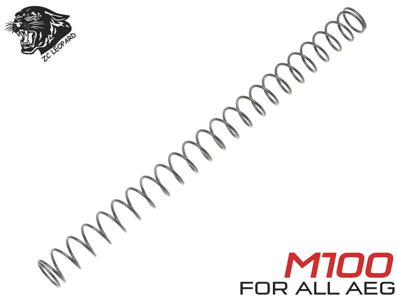 ZC LEOPARD AEG 等ピッチスプリング [レート：M80 / M90 / M100 / M110 / M120 / M130 / M140 / M150 / M160]