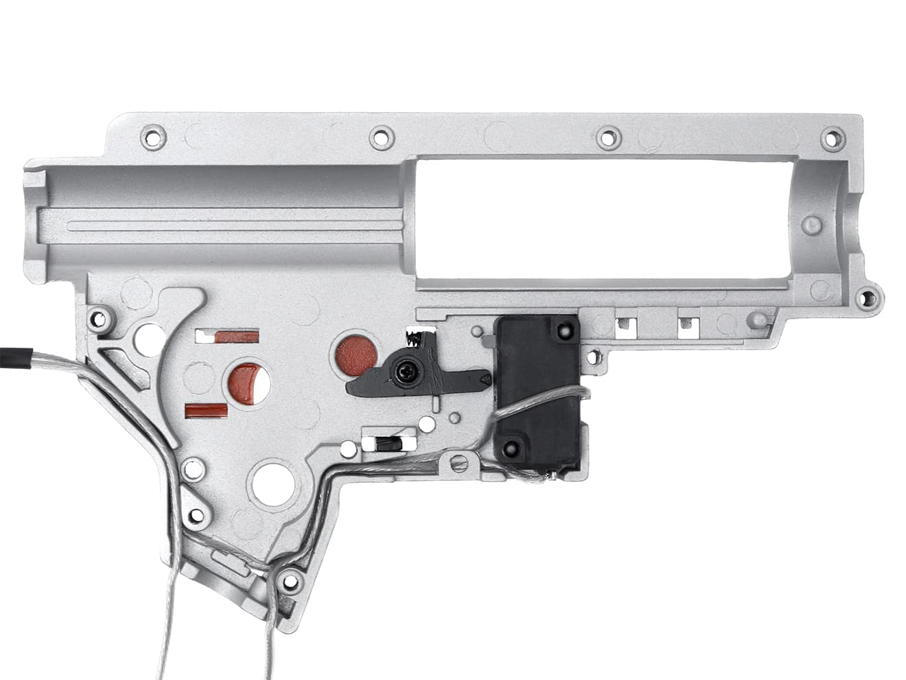 ZC LEOPARD V2 QD メカボックスセット for AEG M4 [配線方法：前方配線 / 後方配線配線]