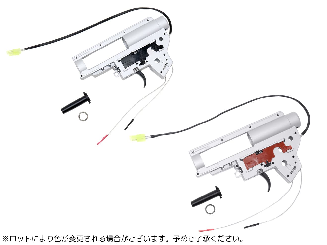 ZC LEOPARD V2 QD メカボックスセット for AEG M4 [配線方法：前方配線 / 後方配線配線]