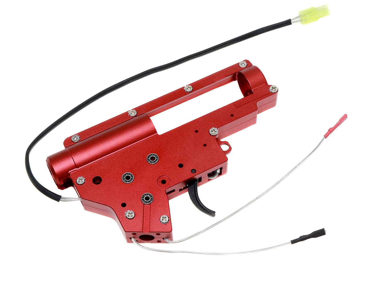 ZC LEOPARD V2 QD A7075 CNCメカボックスセット for AEG M4 [配線方法：前方配線 / 後方配線配線]