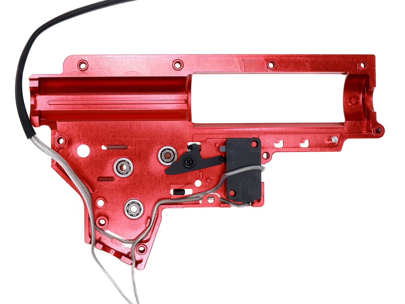 ZC LEOPARD V2 QD A7075 CNCメカボックスセット for AEG M4 [配線方法