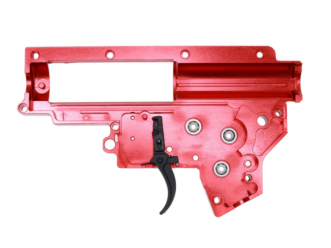 ZC LEOPARD V2 QD A7075 CNCメカボックスセット for AEG M4 [配線方法：前方配線 / 後方配線配線]