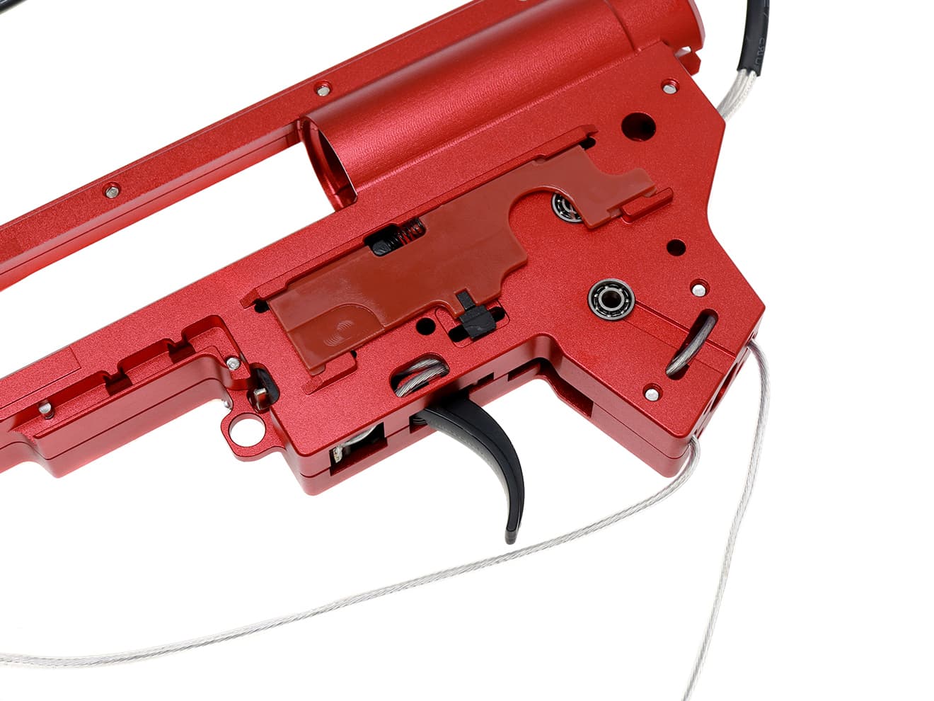 ZC LEOPARD V2 QD A7075 CNCメカボックスセット for AEG M4 [配線方法：前方配線 / 後方配線配線]