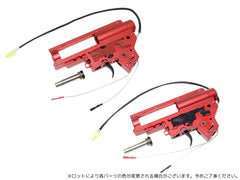 ZC LEOPARD V2 QD A7075 CNCメカボックスセット for AEG M4 [配線方法：前方配線 / 後方配線配線]