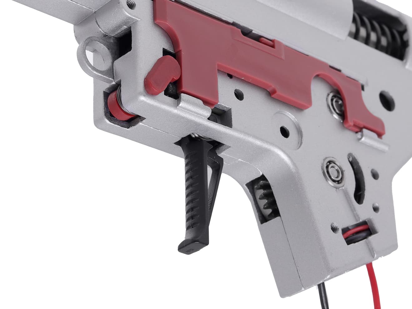 ZC LEOPARD V2 QD ハイパフォーマンス メカボックスCOMP 8mm for AEG M4 [配線-スイッチ：前方-マイクロスイッチ / 後方-MosFET / 後方-マイクロスイッチ]