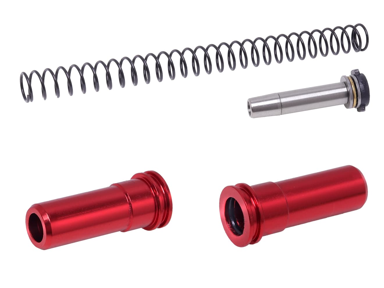 ZC LEOPARD V2 QD ハイパフォーマンス メカボックスCOMP 8mm for AEG M4 [配線-スイッチ：前方-マイクロスイッチ / 後方-MosFET / 後方-マイクロスイッチ]
