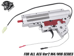 ZC LEOPARD V2 QD ハイパフォーマンス メカボックスCOMP 8mm for AEG M4 [配線-スイッチ：前方-マイクロスイッチ / 後方-MosFET / 後方-マイクロスイッチ]