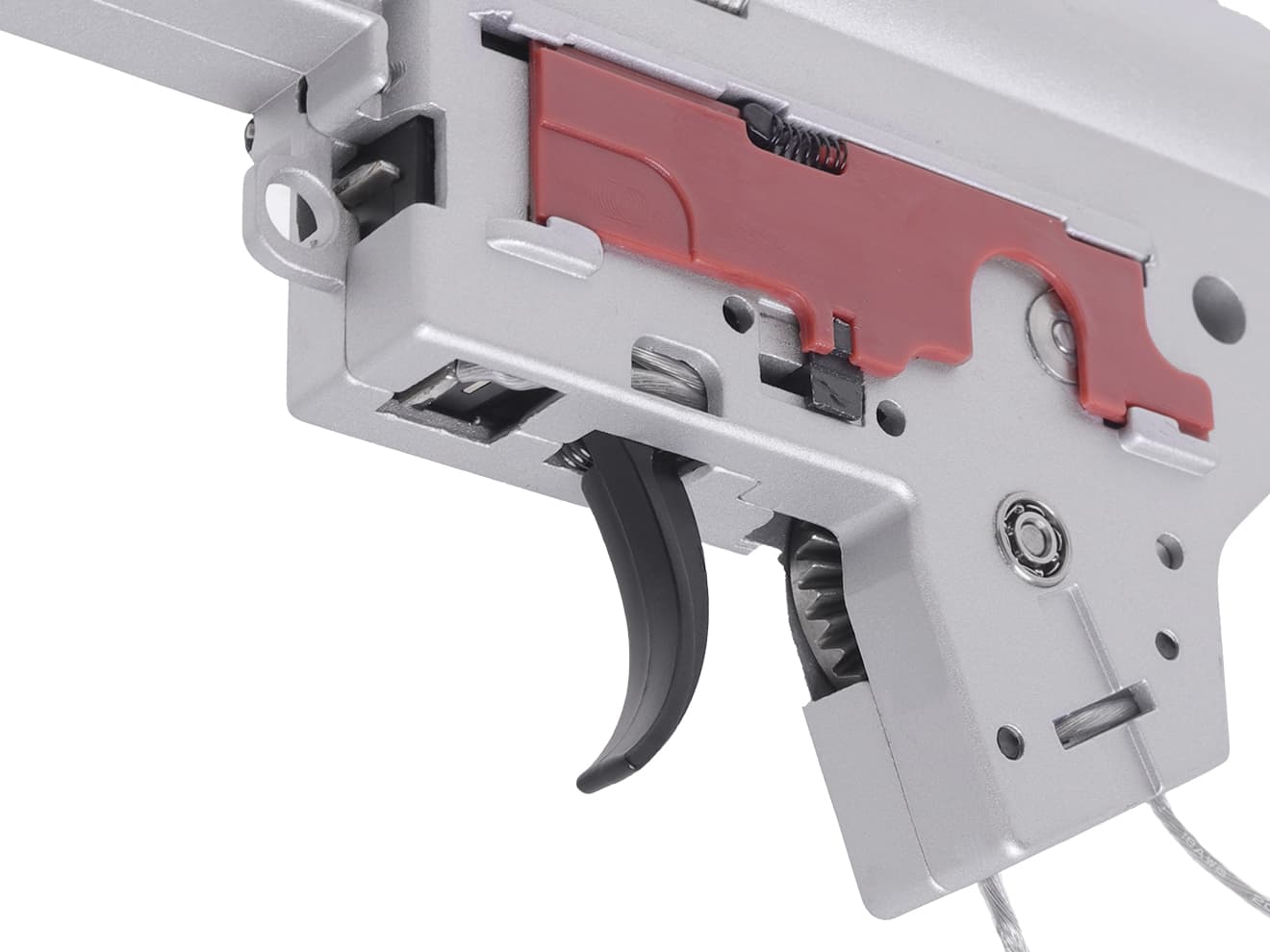 ZC LEOPARD V2 QD ハイパフォーマンス メカボックスCOMP 8mm for AEG M4 [配線-スイッチ：前方-マイクロスイッチ / 後方-MosFET / 後方-マイクロスイッチ]