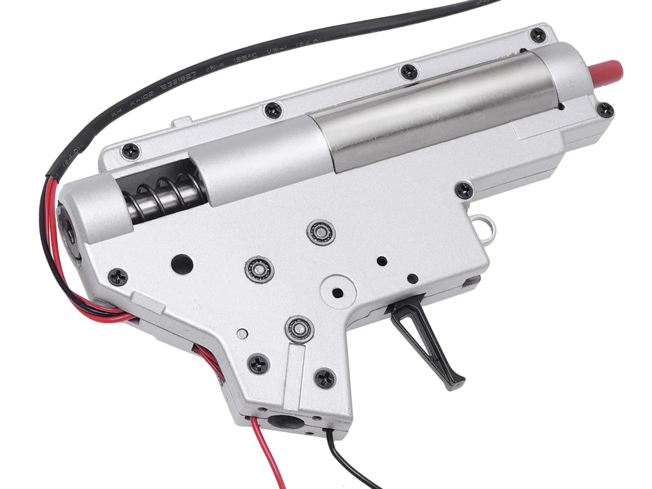 ZC LEOPARD V2 QD スタンダード メカボックスCOMP 8mm for AEG M4 [配線-スイッチ：前方-マイクロスイッチ / 前方-標準スイッチ / 後方-マイクロスイッチ / 後方-標準スイッチ / 後方-MosFET]