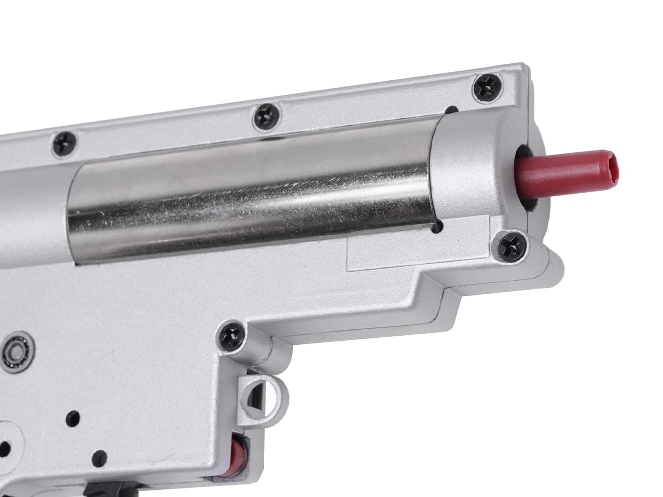 ZC LEOPARD V2 QD スタンダード メカボックスCOMP 8mm for AEG M4 [配線-スイッチ：前方-マイクロスイッチ / 前方-標準スイッチ / 後方-マイクロスイッチ / 後方-標準スイッチ / 後方-MosFET]