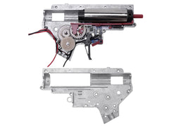 ZC LEOPARD V2 QD スタンダード メカボックスCOMP 8mm for AEG M4 [配線-スイッチ：前方-マイクロスイッチ / 前方-標準スイッチ / 後方-マイクロスイッチ / 後方-標準スイッチ / 後方-MosFET]