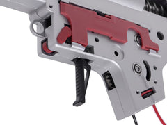 ZC LEOPARD V2 QD スタンダード メカボックスCOMP 8mm for AEG M4 [配線-スイッチ：前方-マイクロスイッチ / 前方-標準スイッチ / 後方-マイクロスイッチ / 後方-標準スイッチ / 後方-MosFET]