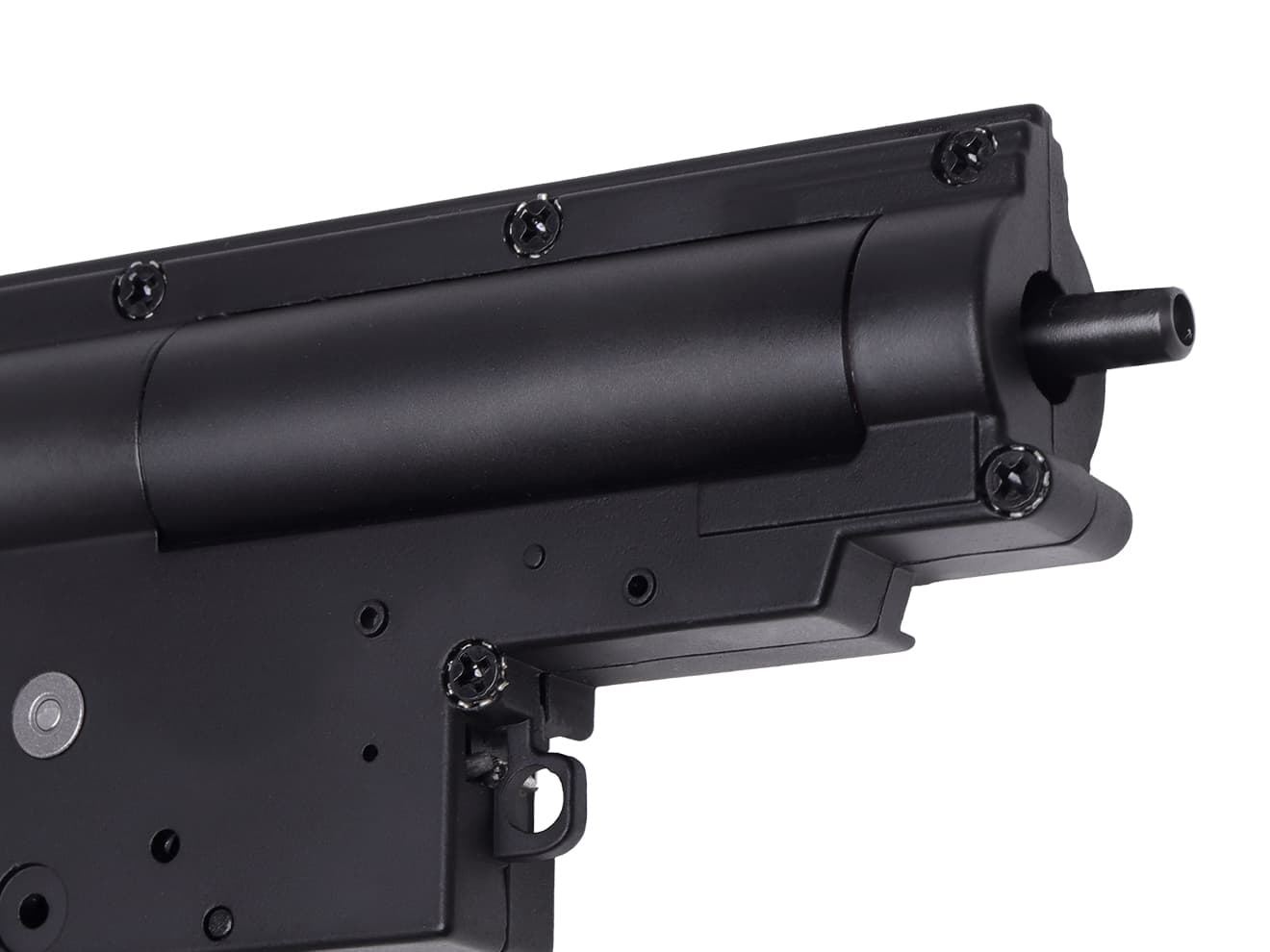 ZC LEOPARD V2 QD スタンダード メカボックスCOMP 8mm for AEG M4 [配線-スイッチ：前方-マイクロスイッチ / 前方-標準スイッチ / 後方-マイクロスイッチ / 後方-標準スイッチ / 後方-MosFET]