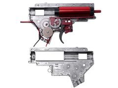 ZC LEOPARD V2 QD スタンダード メカボックスCOMP 8mm for AEG M4 [配線-スイッチ：前方-マイクロスイッチ / 前方-標準スイッチ / 後方-マイクロスイッチ / 後方-標準スイッチ / 後方-MosFET]