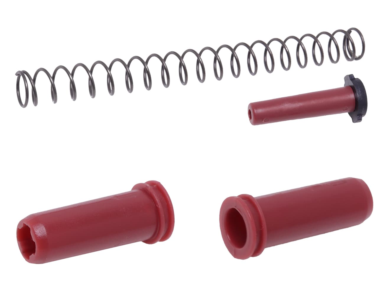 ZC LEOPARD V2 QD スタンダード メカボックスCOMP 8mm for AEG M4 [配線-スイッチ：前方-マイクロスイッチ / 前方-標準スイッチ / 後方-マイクロスイッチ / 後方-標準スイッチ / 後方-MosFET]